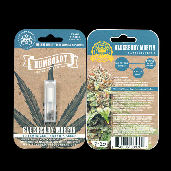 Blueberry Muffin - Humboldt Seed Company - 10 Feminized Seeds